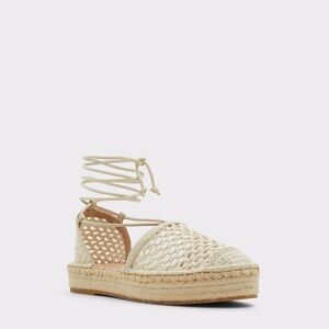 Aldo Picot slight wedge espadrilles Beige size 9